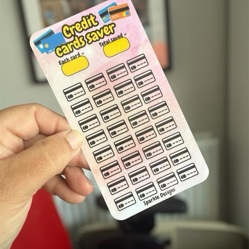 Credit Cards Saver Tracker - Clear Those Credit Cards and become debt free