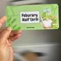 Gonk design school holiday inserts for your personal budgeting binder