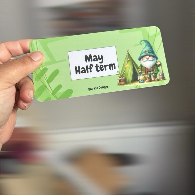 Gonk design school holiday inserts for your personal budgeting binder