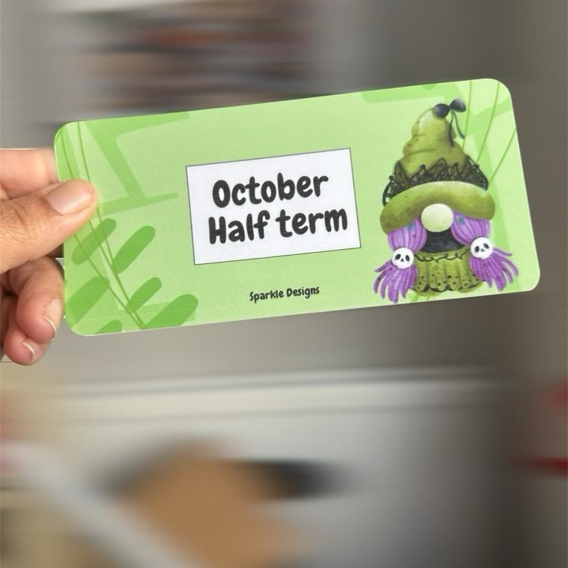 Gonk design school holiday inserts for your personal budgeting binder