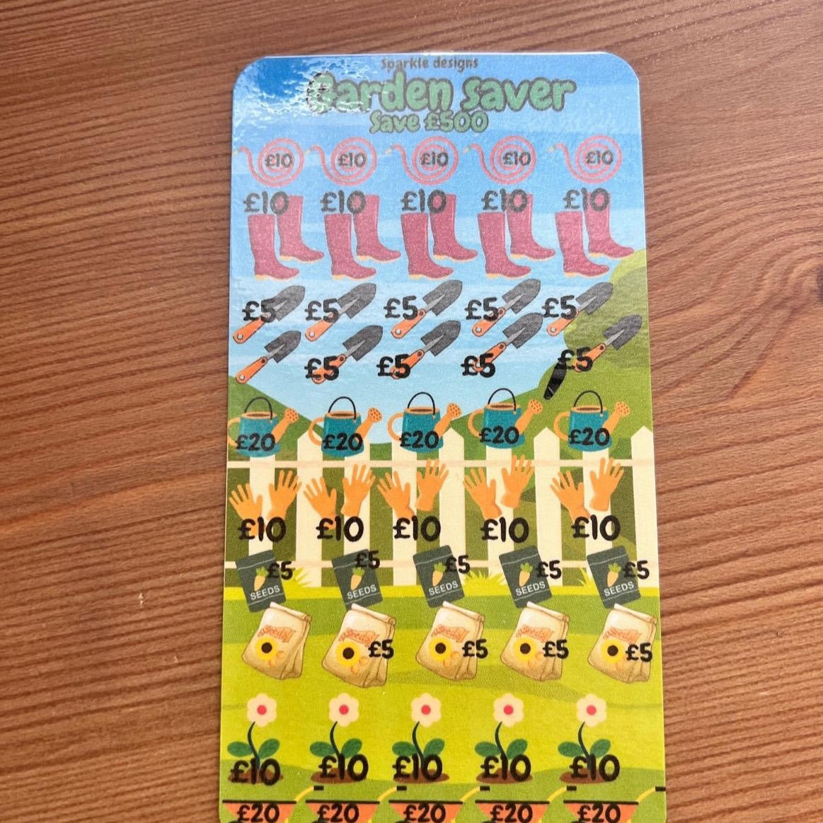 Garden Saving Challenge Tracker for Effective Gardening projects