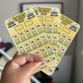 New Lounge Furniture Saver Tracker - Saving Challenge Planner for Smart Financial Decisions Laminated & Reusable