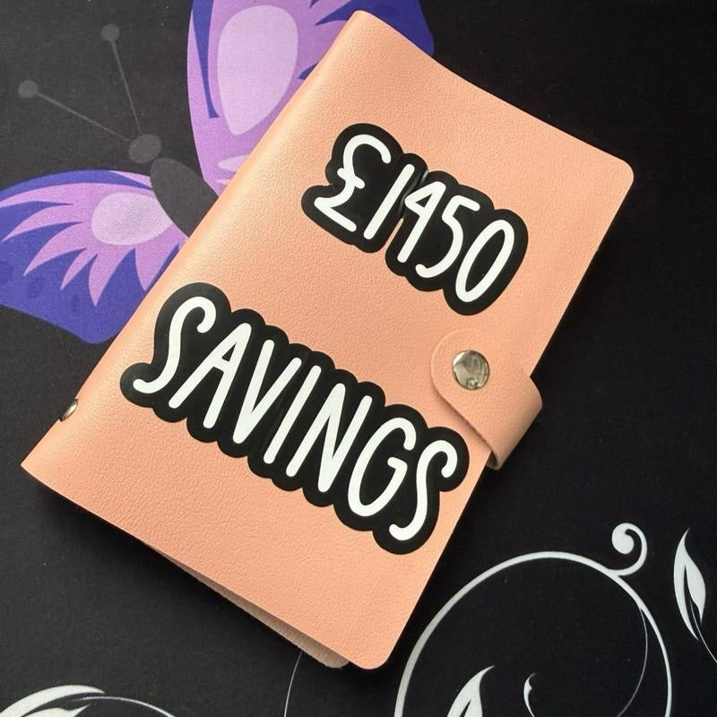 Flexi saving binder bundle - single note and any amount can be saved.
