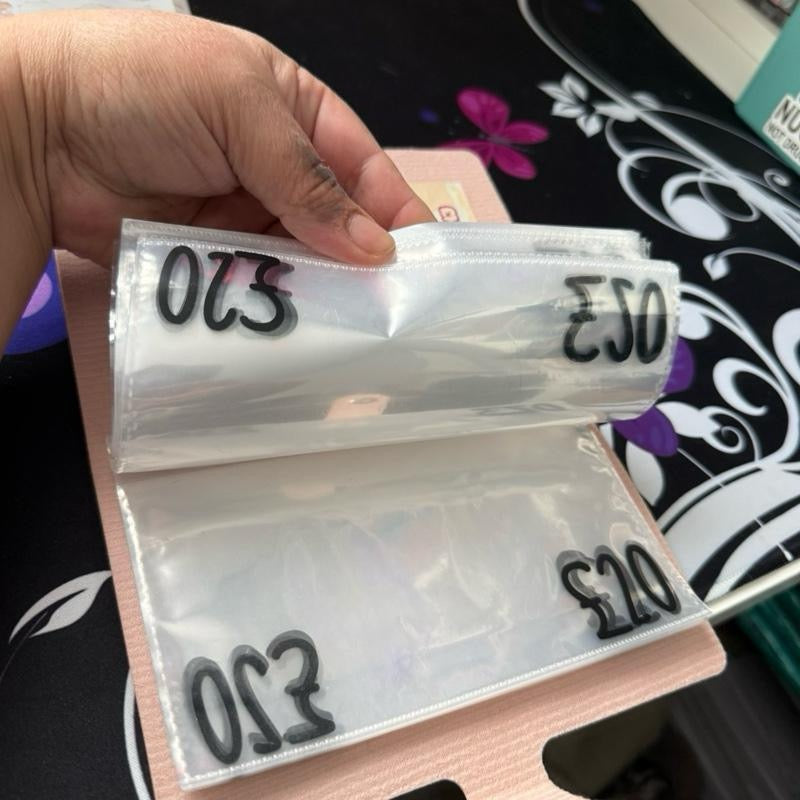 Flexi saving binder bundle - single note and any amount can be saved.