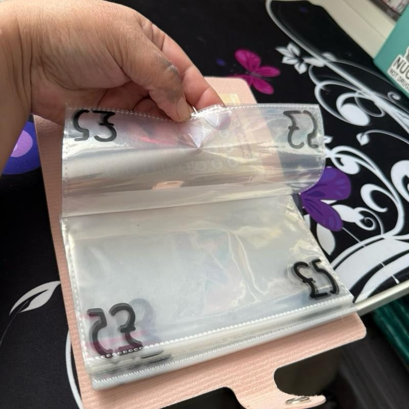 Flexi saving binder bundle - single note and any amount can be saved.