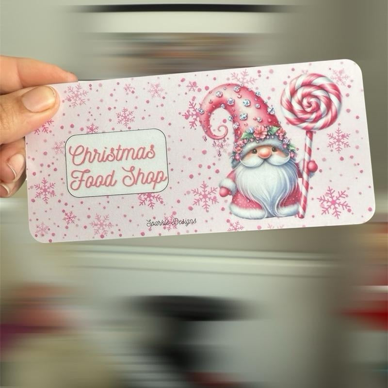 Gonk range of Christmas inserts all personalised to suit your own binder and budget.