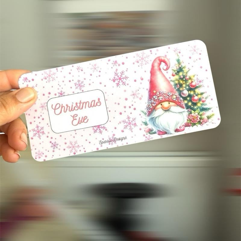 Gonk range of Christmas inserts all personalised to suit your own binder and budget.