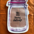 Money jar pouches for 50p, £1 & £2 savers