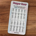 Personal care - Pamper day saving challenge tracker