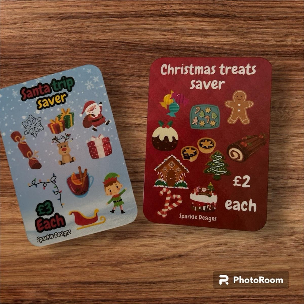 Christmas mini treat/activity savers