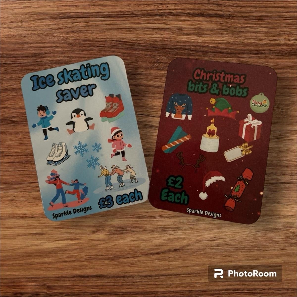 Christmas mini treat/activity savers