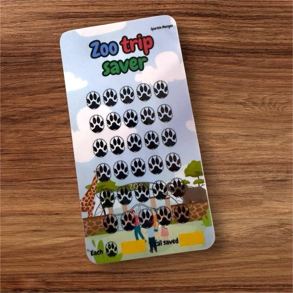 Zoo trip saving challenge tracker