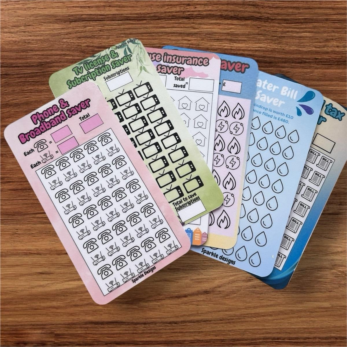 Household savings tracker bundle