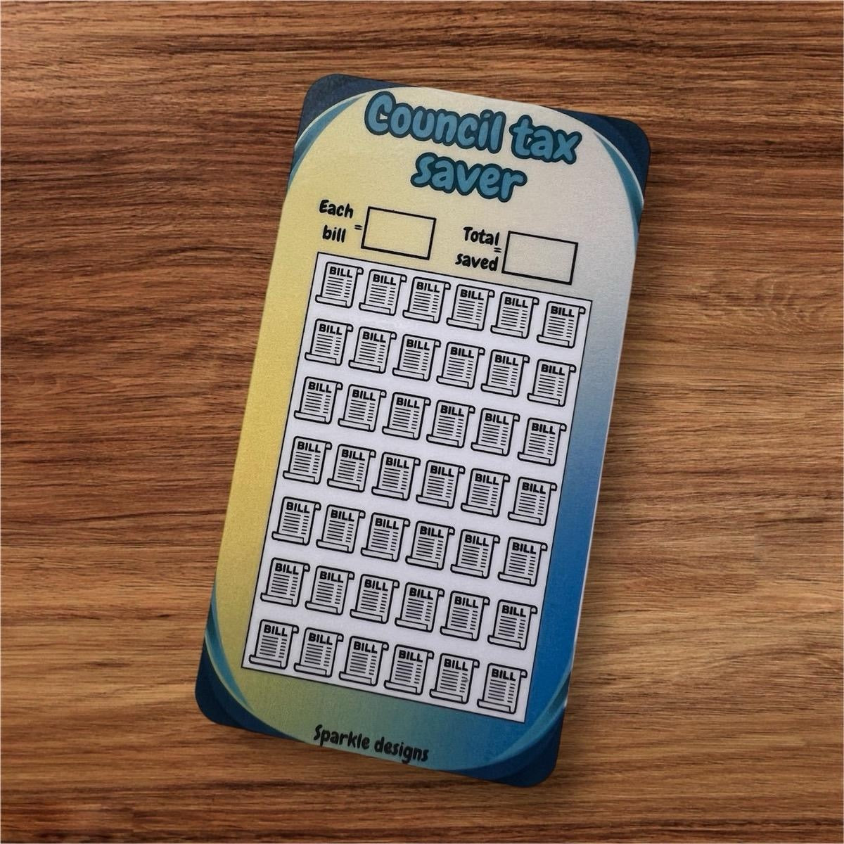 Household savings tracker bundle
