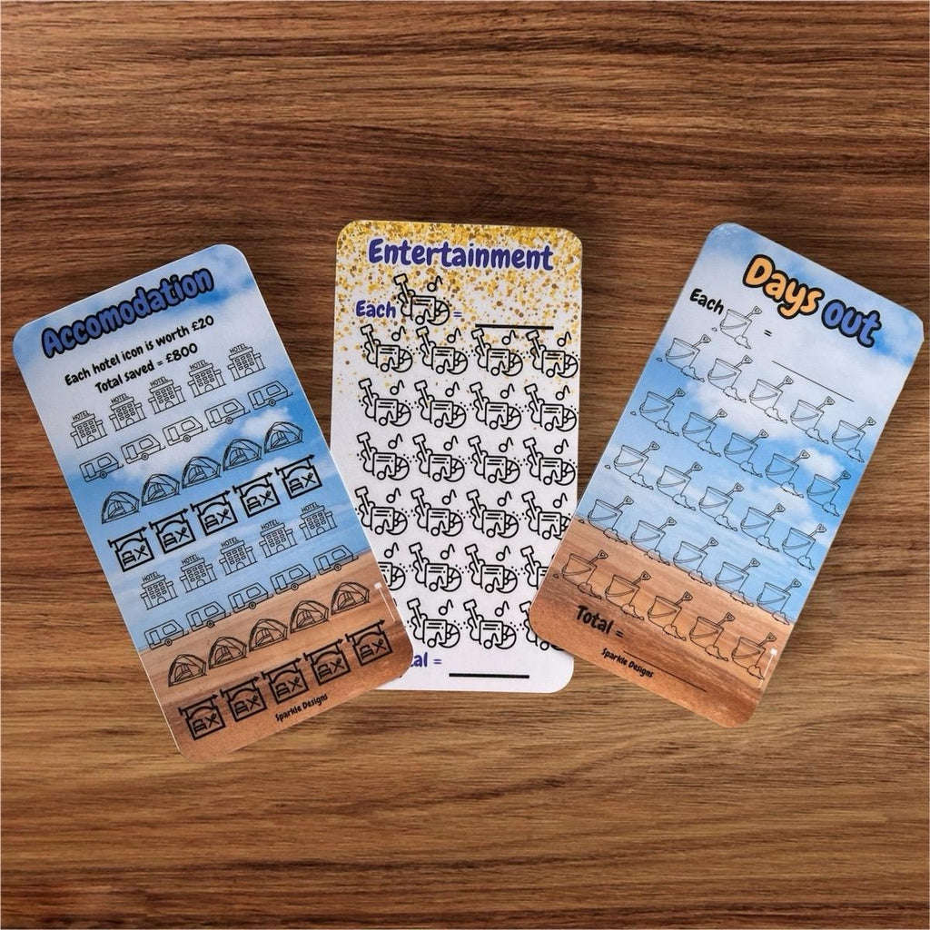 Staycation binder - varying options available