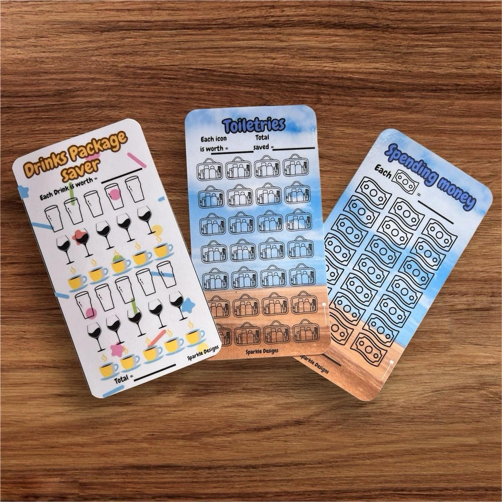 Staycation binder - varying options available