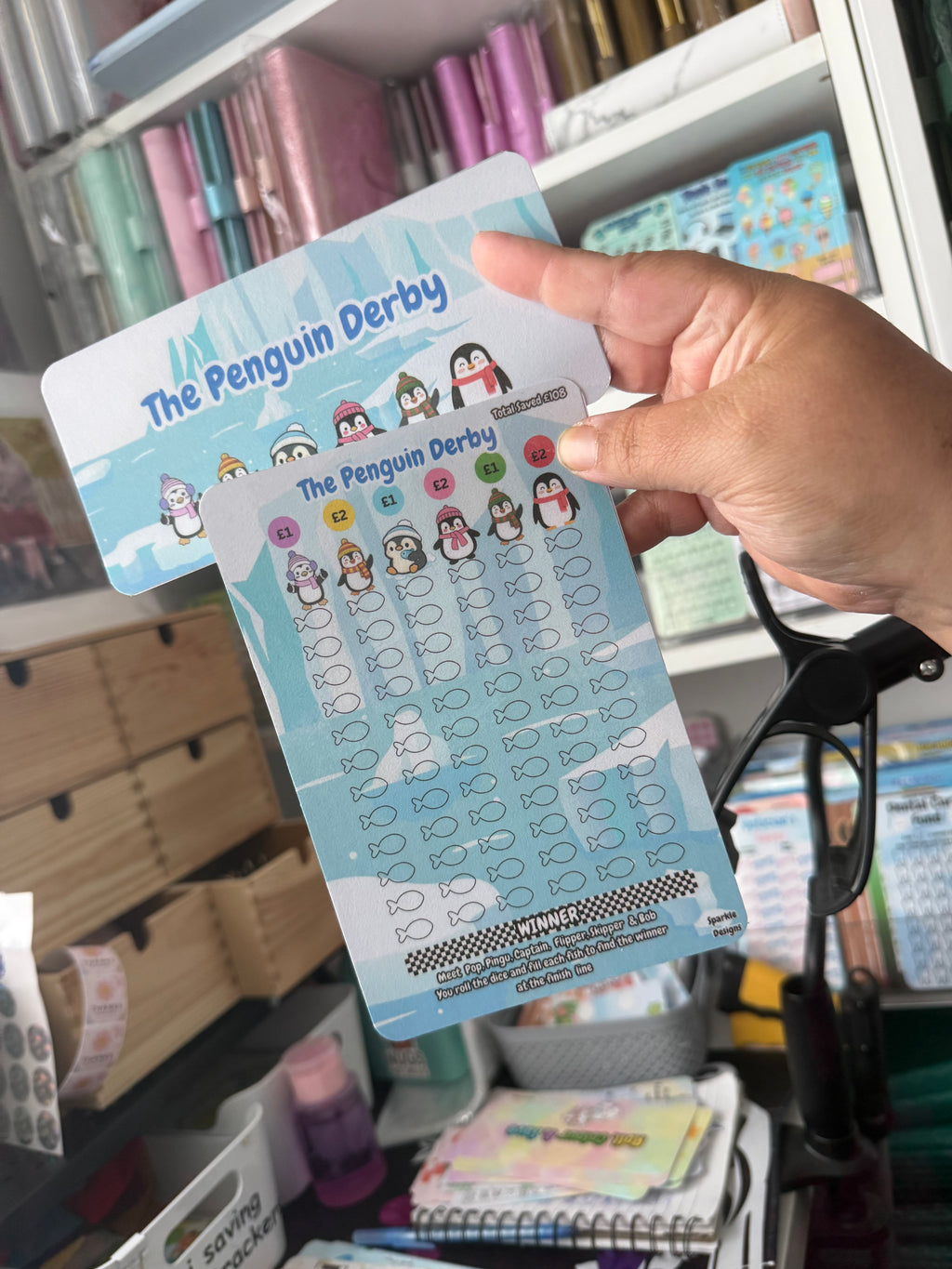 The Penguin Derby Game - Interactive Ice-themed Competition for Kids - Fun & Engaging Activity challenge