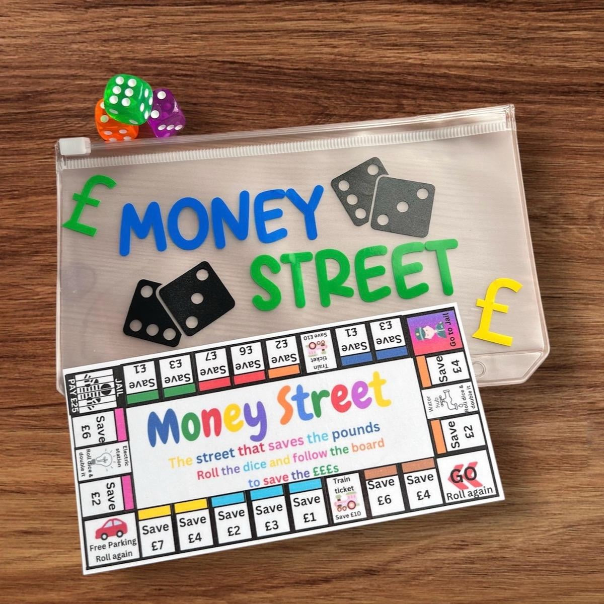 Money street saving tracker