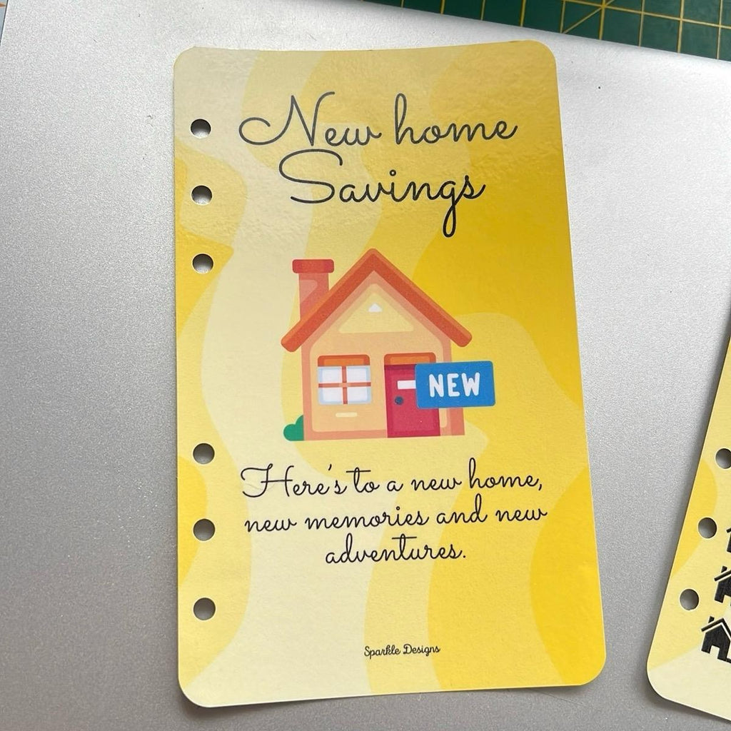 New home savings dashboard
