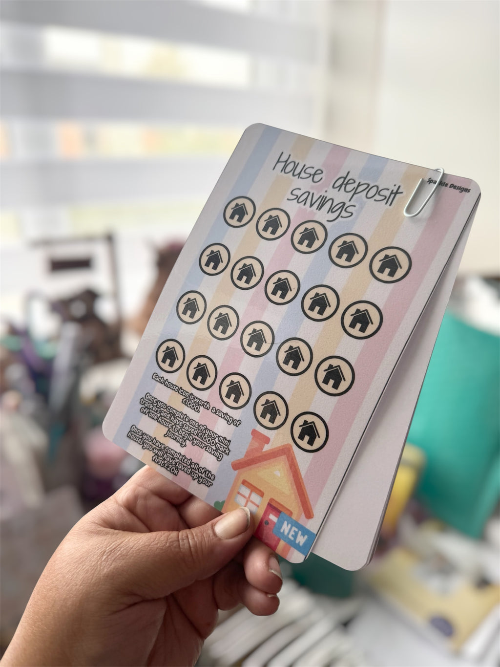 £20,000 House Deposit A6 Savings Challenge Binder