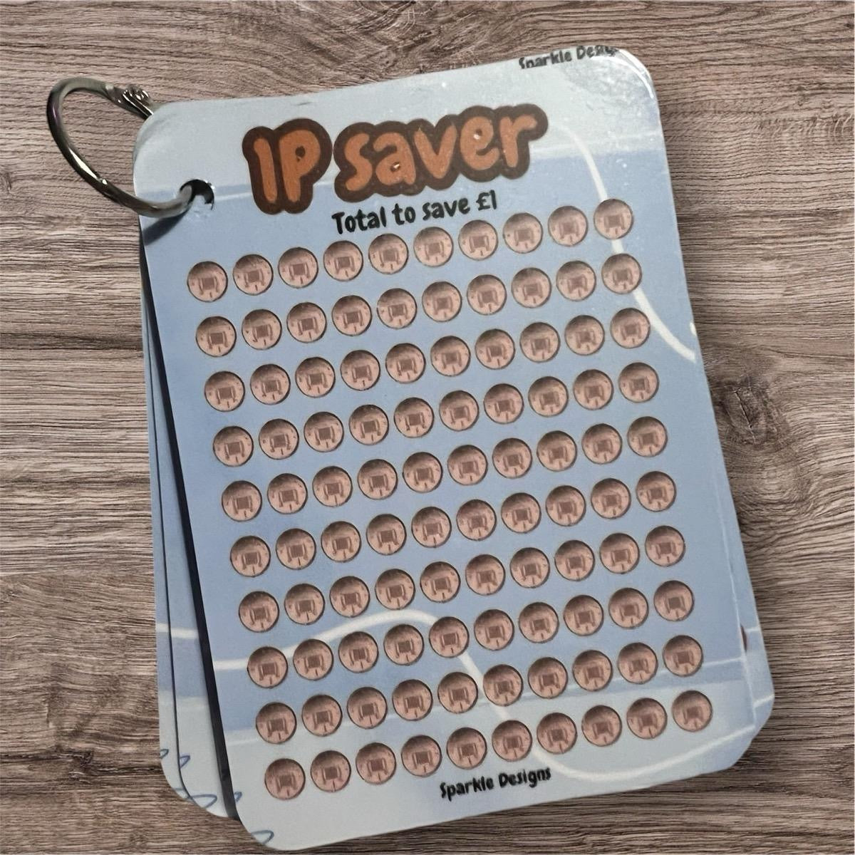 Loose Coins Mini Ring Savings Tracker | Save £72