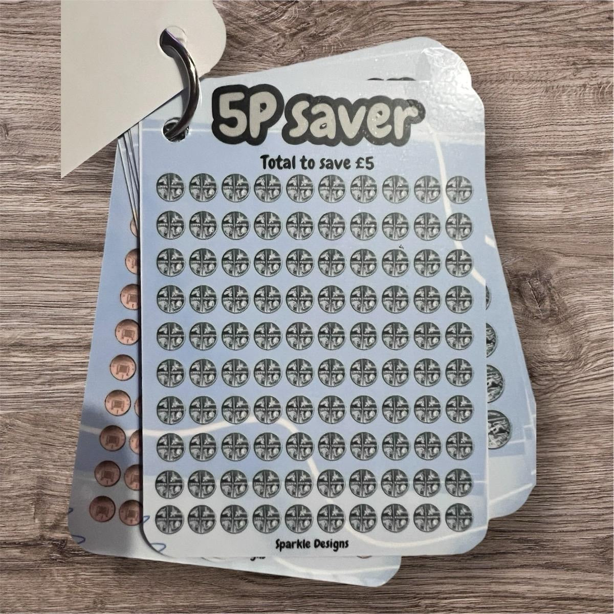 Loose Coins Mini Ring Savings Tracker | Save £72
