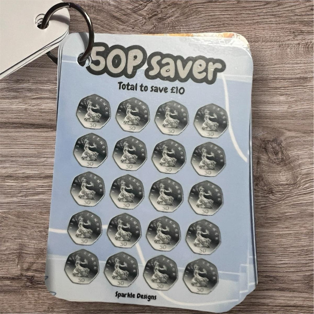 Loose Coins Mini Ring Savings Tracker | Save £72