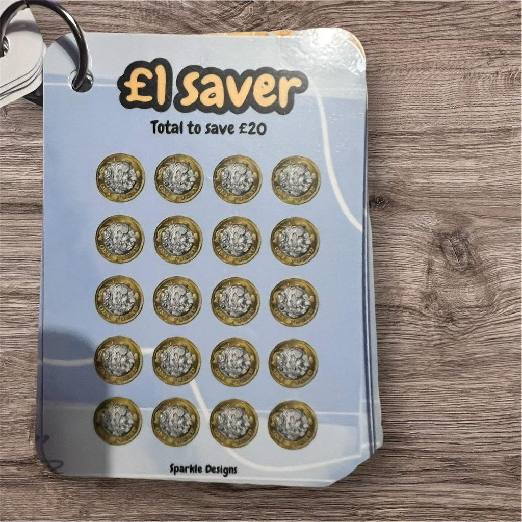 Loose Coins Mini Ring Savings Tracker | Save £72
