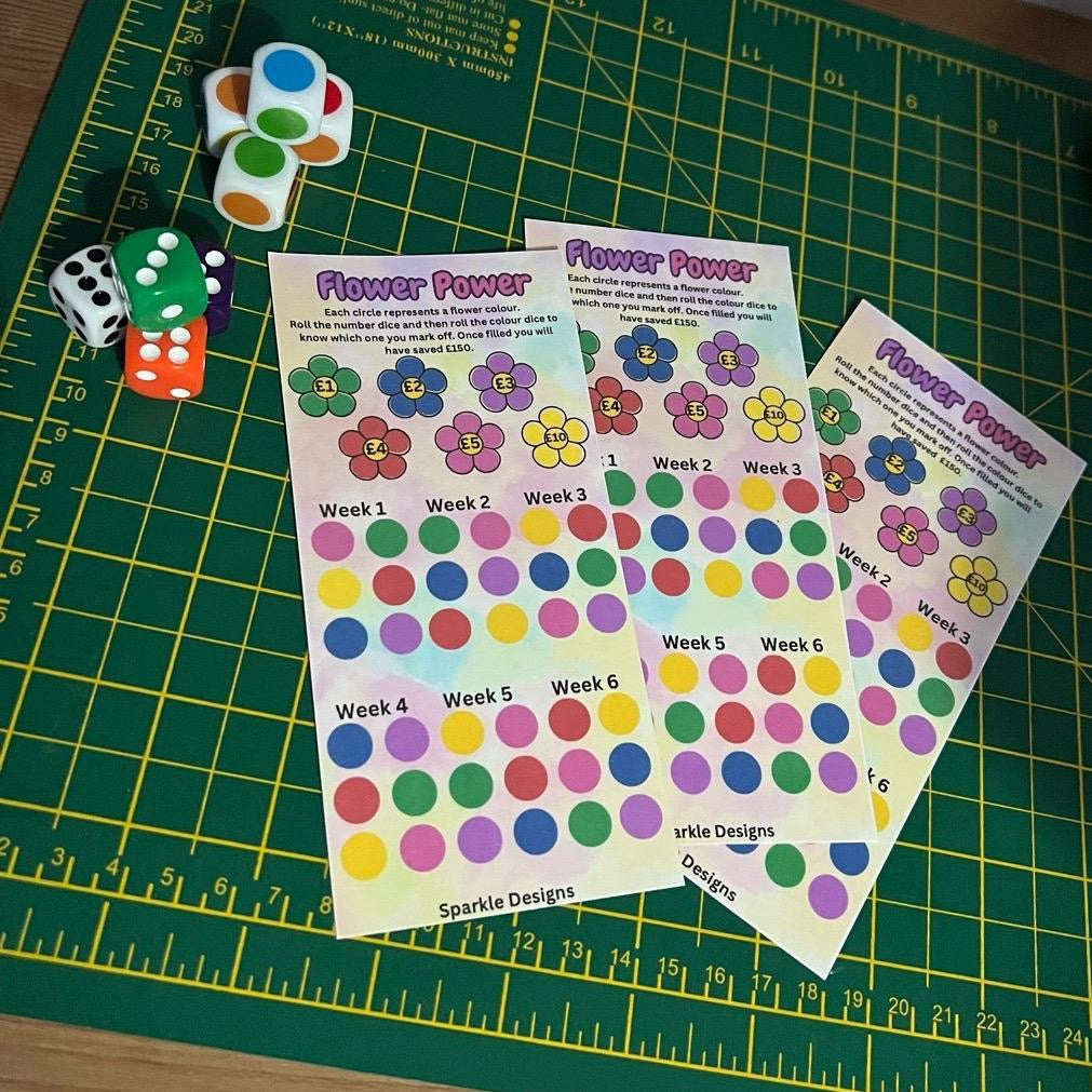 Flower power saving challenge