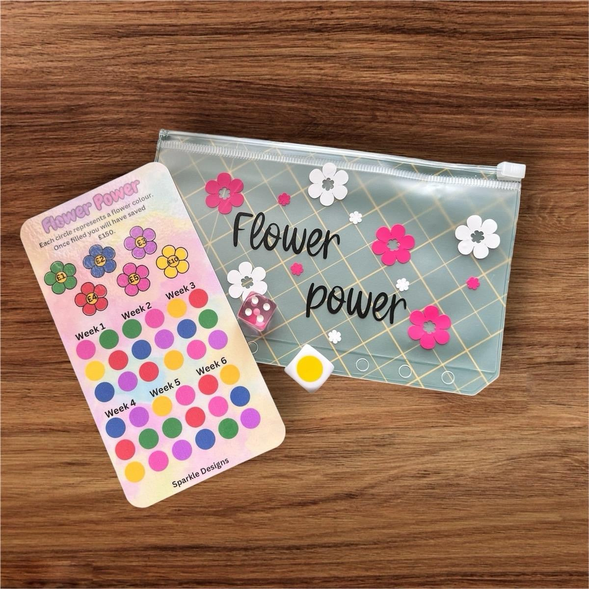 Flower power saving challenge