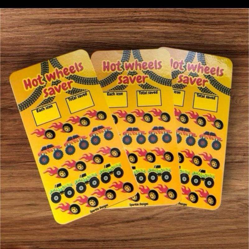 Children's Saving Challenge Trackers for Kids