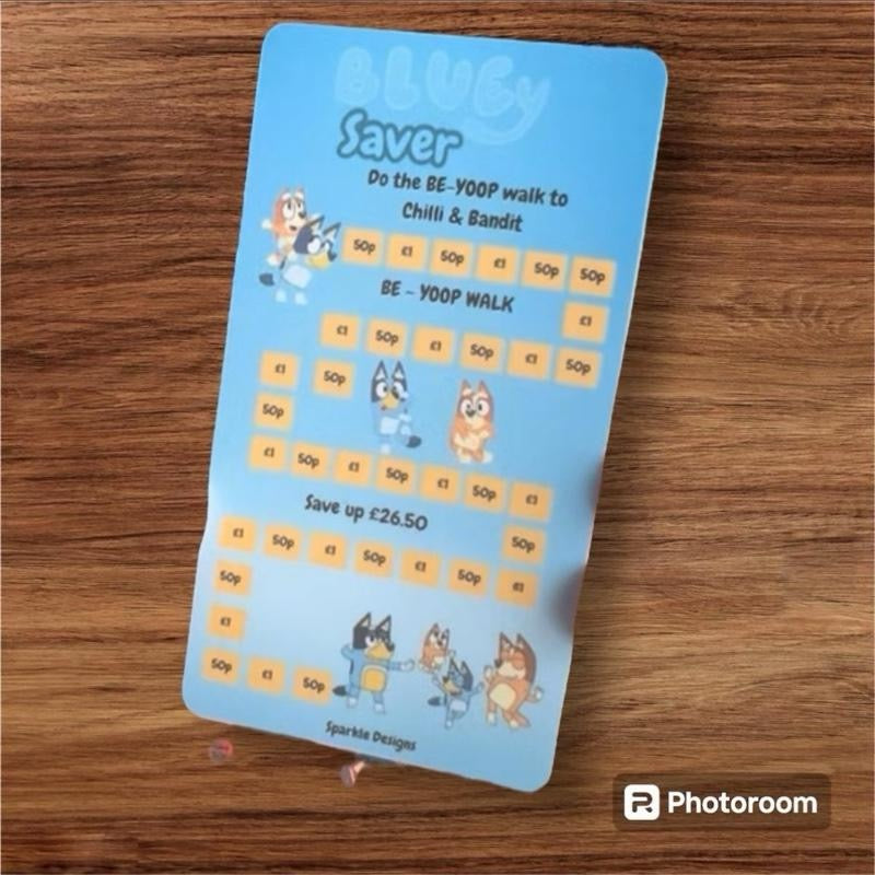 Children's Saving Challenge Trackers for Kids