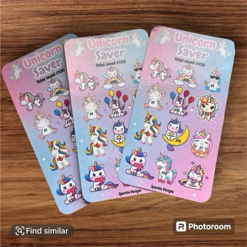 Children's Saving Challenge Trackers for Kids