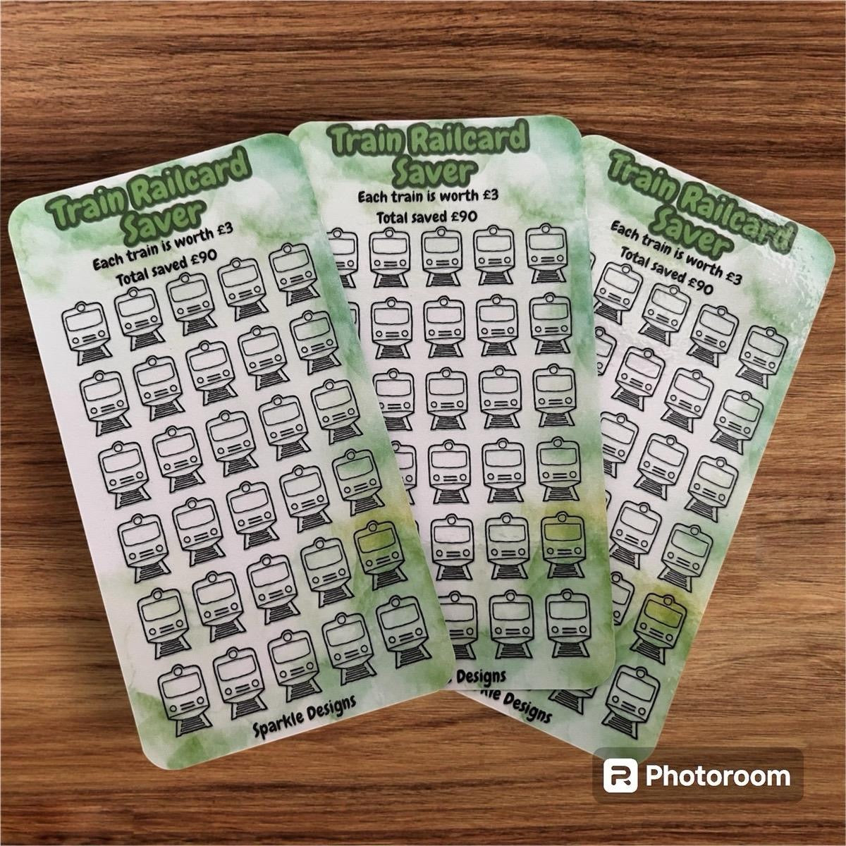 Train railcard saver challenge tracker