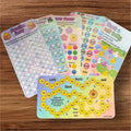 Gaming set of trackers perfect for cash stuffing budget binder saver.