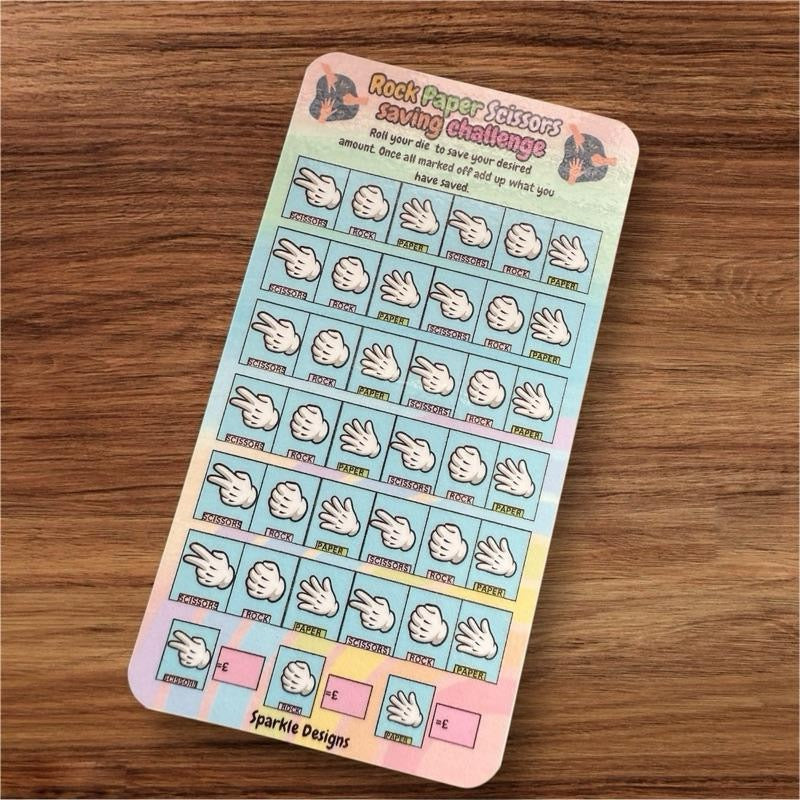 Gaming set of trackers perfect for cash stuffing budget binder saver.