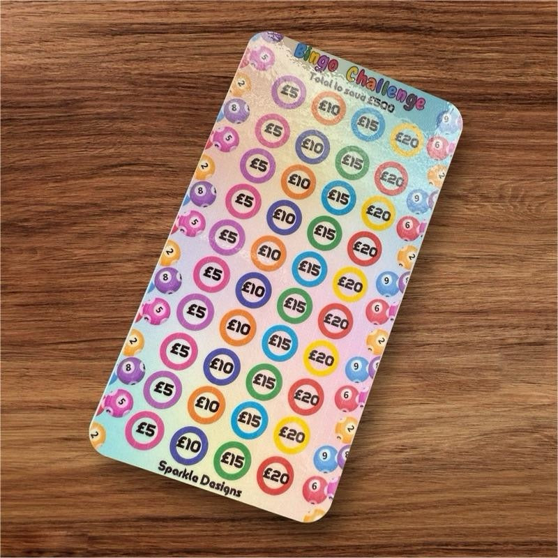 Gaming set of trackers perfect for cash stuffing budget binder saver.